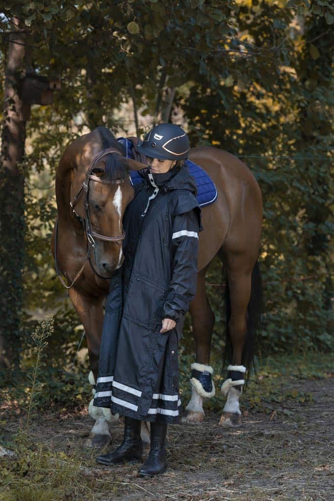 patroon Sanctie Onbevreesd Equitheme 'ridercoat' regenjas - Goedhard Endurance